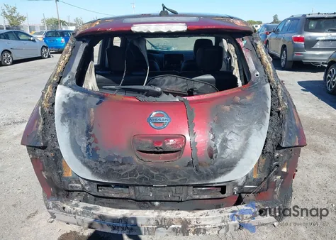 2013 Nissan Leaf Sl z USA, uszkodzony, nr VIN 1N4AZ0CP5DC405641